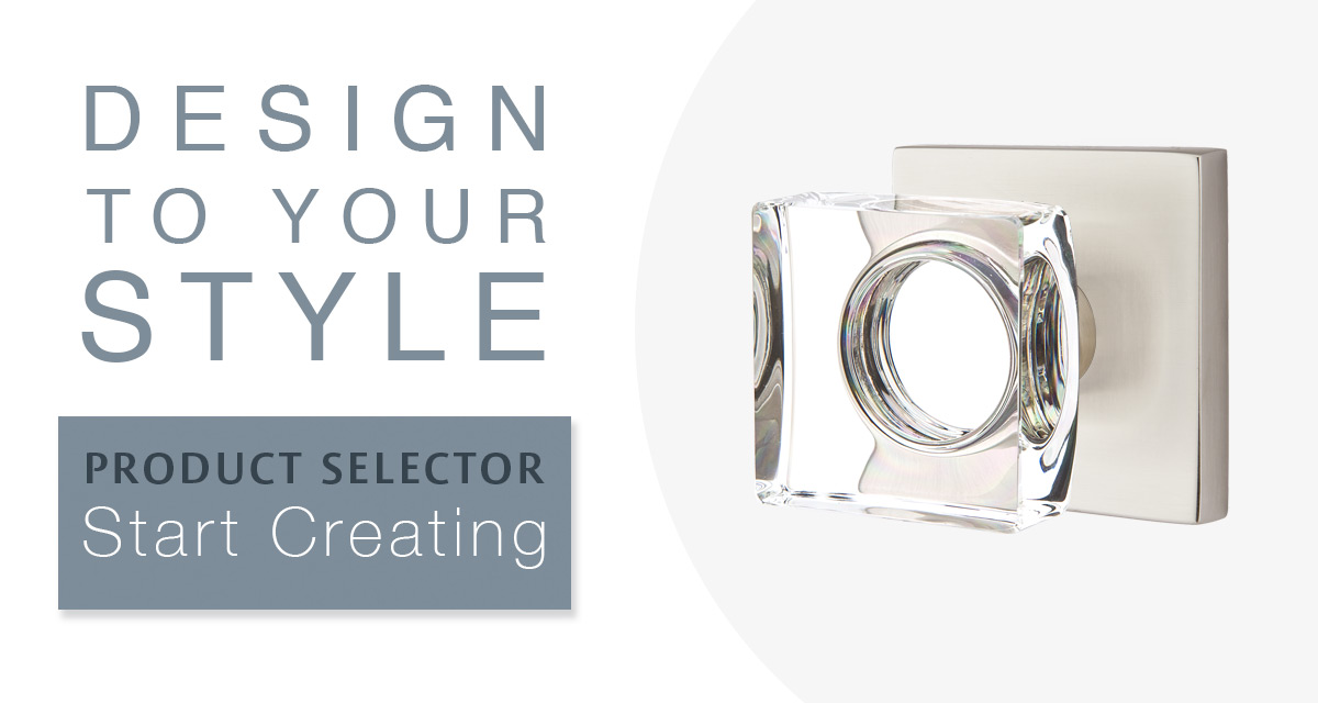 Decorative Hardware, product-selector-badge, Design Lighting Group, Atlanta, GA